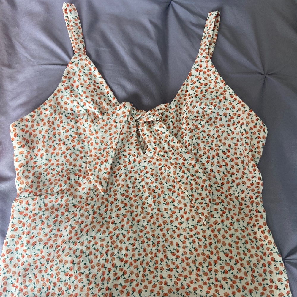 Flower TankTop Crop Top